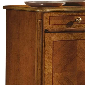 100 Cm Hohes Sideboard In Nussbaum & Gold – Aciara 15