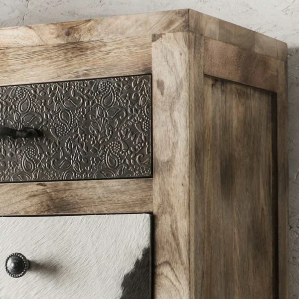 115x103x36 Große Kommode Aus Recyclingholz – Calcalero 5