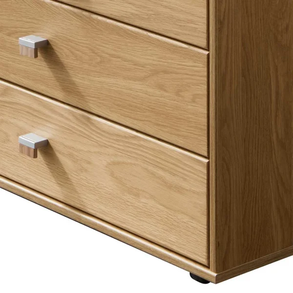 120cm Kombi Kommode Aus Eiche Massivholz – Emdsiva 4