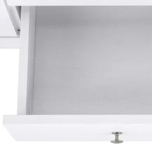 120x80x35 Kommode In Weiß Mit Sonoma Eiche – Nudion I 16