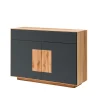 120x87x40 Flur Kommode In Anthrazit Glas – Mandrey 20
