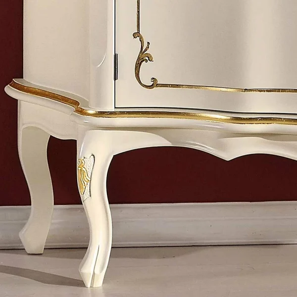 121x91x45 Barock Design Kommode Zweifarbig – Datalera 3