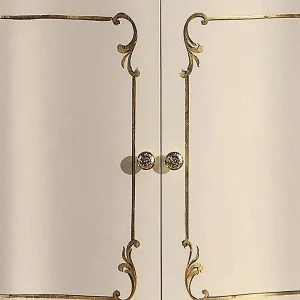 121x91x45 Barock Design Kommode Zweifarbig – Datalera 12