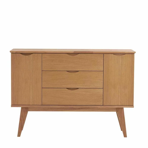 122 Cm Breites Sideboard In Eiche Geölt – Number 3