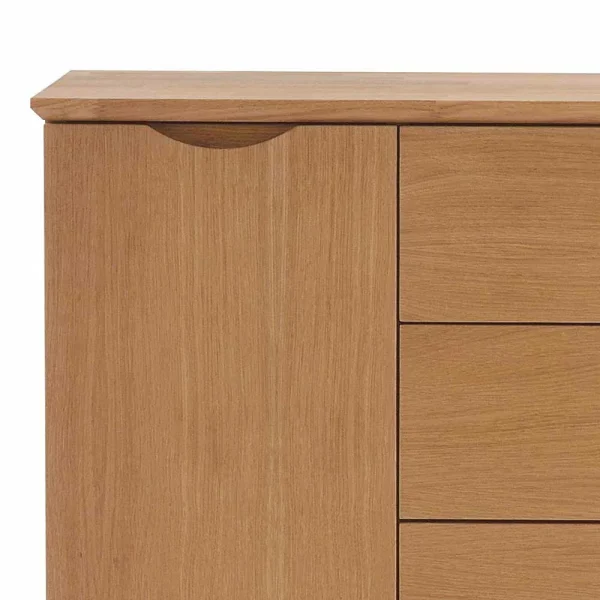 122 Cm Breites Sideboard In Eiche Geölt – Number 5