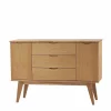 122 Cm Breites Sideboard In Eiche Geölt – Number 20