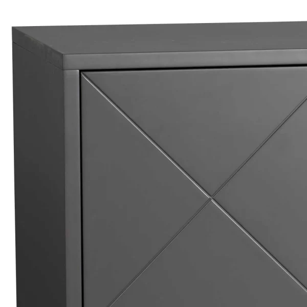 124x87x42 Türen Kommode Zweifarbig – Vinosca 6