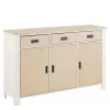 125x80x35 Scandi Kommode Zweifarbig – Airina 22