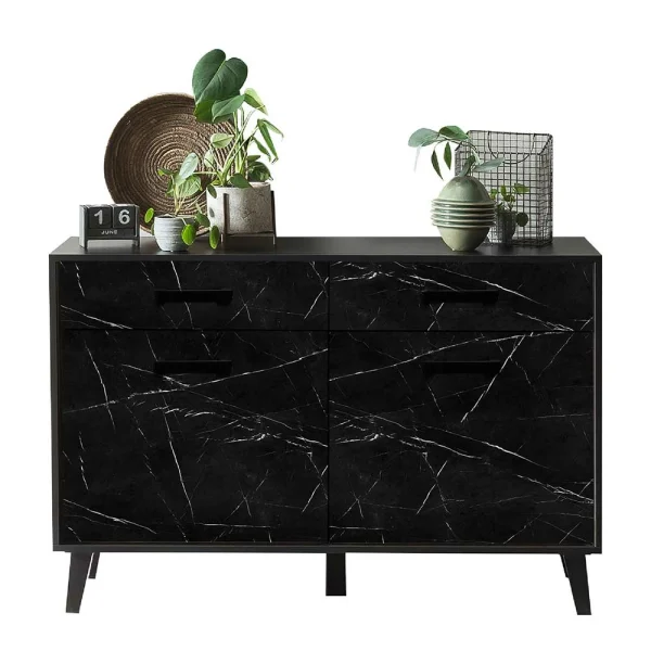 126x85x40 Kommode Im Marmor Look – Jaennos 5