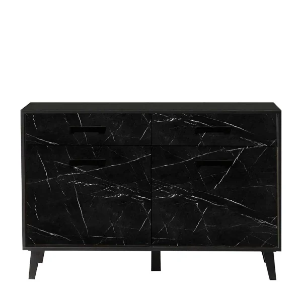 126x85x40 Kommode Im Marmor Look – Jaennos 1