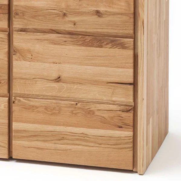 130cm Breite Holz-Kommode In Wildeiche – Mascadona 5
