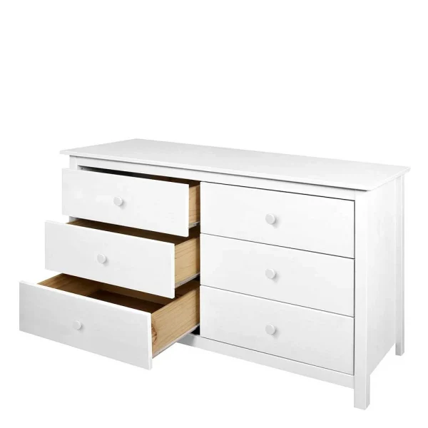 130x80x45 Skandi Kommode Mit Sechs Schubladen – Etrinas 4