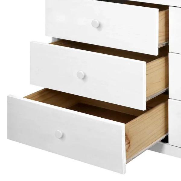 130x80x45 Skandi Kommode Mit Sechs Schubladen – Etrinas 6
