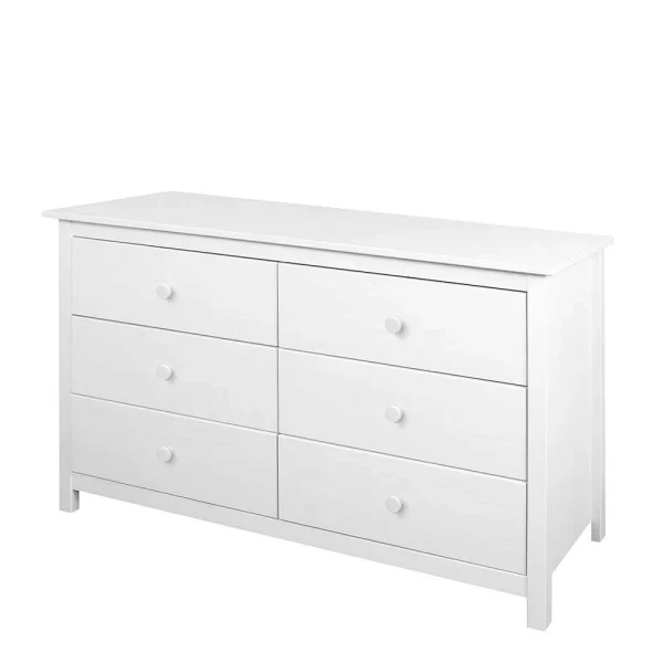 130x80x45 Skandi Kommode Mit Sechs Schubladen – Etrinas 1