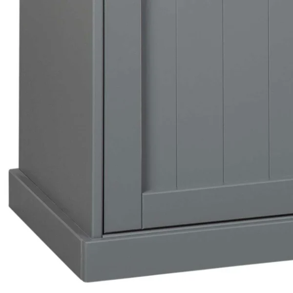 131x86x45 Landhaus Anrichte In Grau & Braun – Nepplan 5