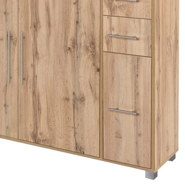 132x105x32 Cm Kommode In Eiche Dekor – Haduna 4