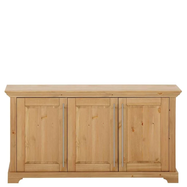 132x70x39 Moderne Holzkommode Mit Drei Türen – Noellisa 4