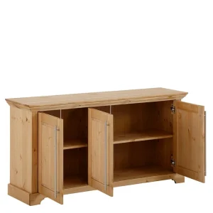 132x70x39 Moderne Holzkommode Mit Drei Türen – Noellisa 14