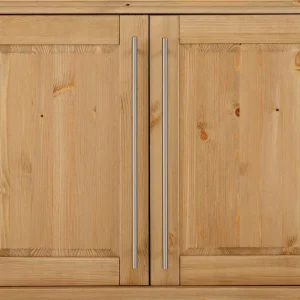 132x70x39 Moderne Holzkommode Mit Drei Türen – Noellisa 18