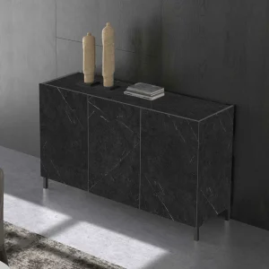 132x82x42 3-türige Kommode In Marmor-Optik – Mespiva 8