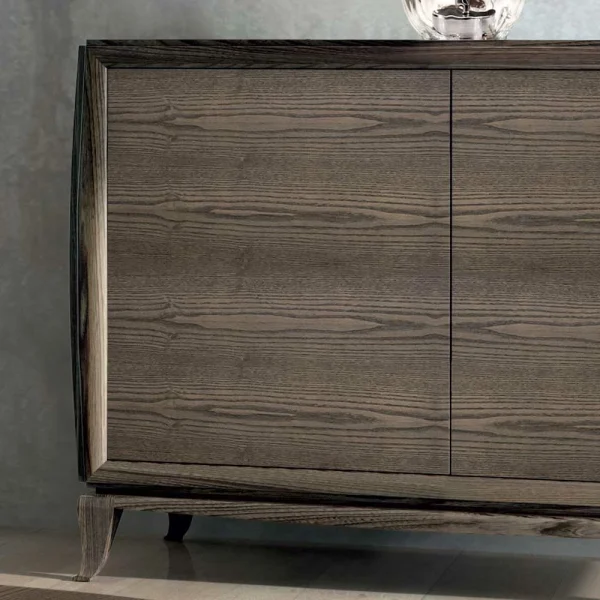 132x96x56 Mid Century Türenkommode In Braun – Lacruzira 3