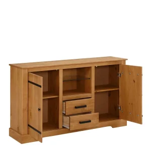 135x80x35 Vollholzkommode Im Landhausstil – Olanja 14