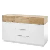 136x83x40 Skandi Kombi-Kommode Mit Sockelgestell – Hedisca 22