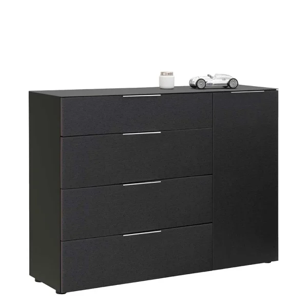 136x99x40 Hohe Kommode In Anthrazit – Matimil 3