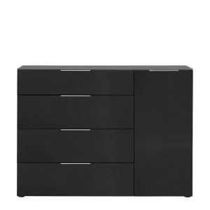 136x99x40 Hohe Kommode In Anthrazit – Matimil 12