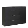 136x99x40 Hohe Kommode In Anthrazit – Matimil 22