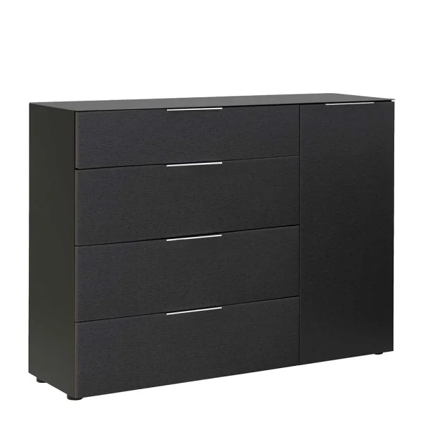 136x99x40 Hohe Kommode In Anthrazit – Matimil 1