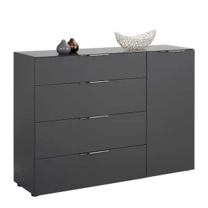 136x99x40 Kommode Mit Vier Schubladen & Tür – Ejedan 9