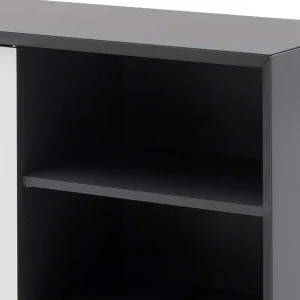 137x92x40 Kommode In Grau & Weiß – Vadids 18