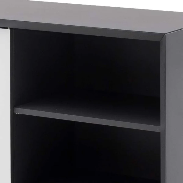 137x92x40 Kommode In Grau & Weiß – Vadids 7