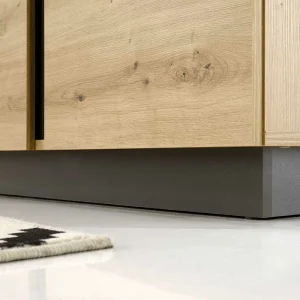 138cm Breite Kommode Mit Glaseinsatz – Lairian 16