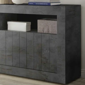 138x86x43 Esszimmer Kommode In Dunkelgrau – Putri 11