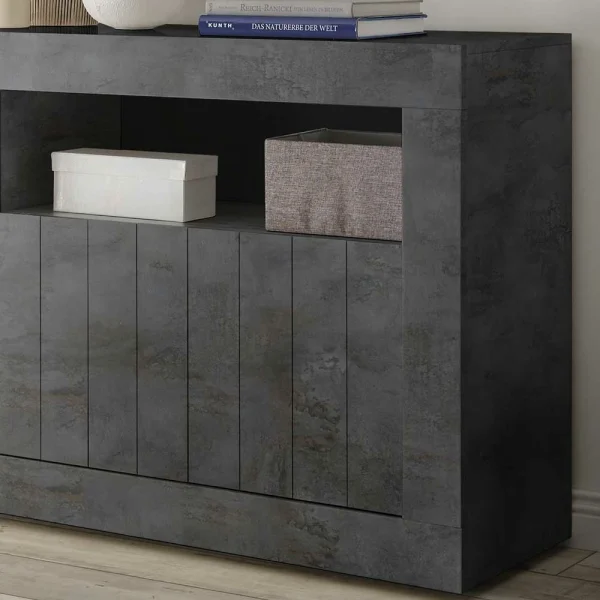 138x86x43 Esszimmer Kommode In Dunkelgrau – Putri 4
