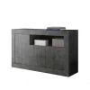 138x86x43 Esszimmer Kommode In Dunkelgrau – Putri 22