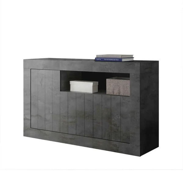 138x86x43 Esszimmer Kommode In Dunkelgrau – Putri 1