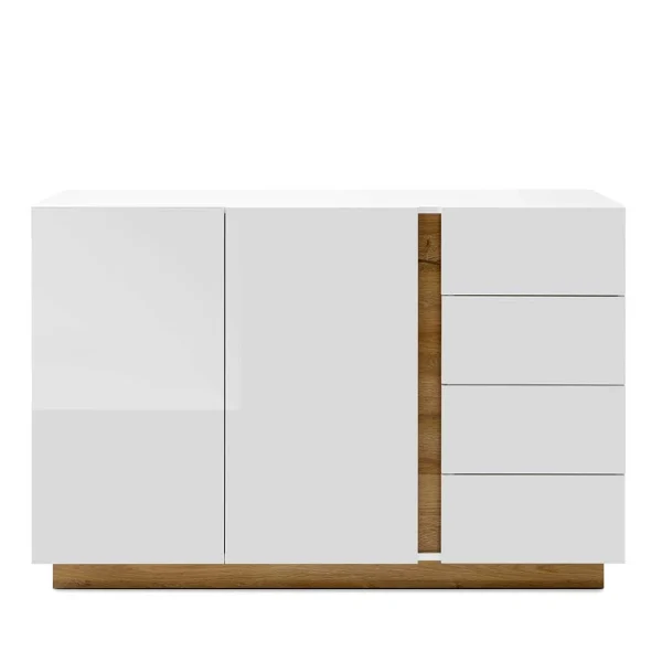 138x91x40 Cm Wohnzimmer Kommode Zweifarbig – Myrda 4