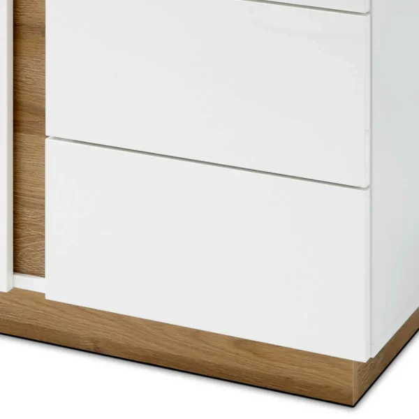 138x91x40 Cm Wohnzimmer Kommode Zweifarbig – Myrda 6