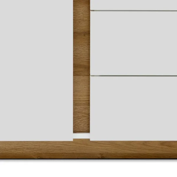 138x91x40 Cm Wohnzimmer Kommode Zweifarbig – Myrda 7