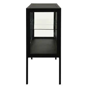 139x90x40 Türen-Kommode Vitrine Aus Glas & Metall – Ricona 14