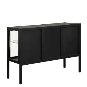 139x90x40 Türen-Kommode Vitrine Aus Glas & Metall – Ricona 18