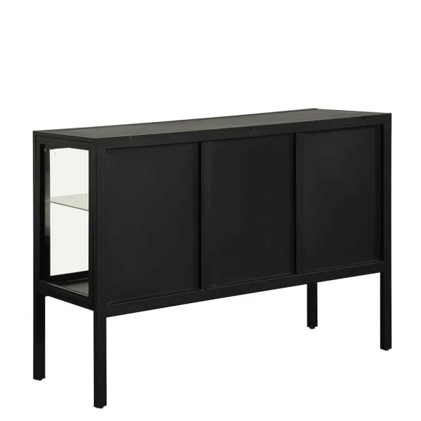 139x90x40 Türen-Kommode Vitrine Aus Glas & Metall – Ricona 7