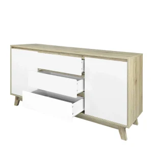 140x75x40 Kombi-Kommode Im Skandinavischen Stil – Moose 16
