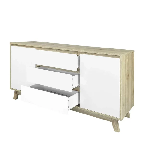 140x75x40 Kombi-Kommode Im Skandinavischen Stil – Moose 6