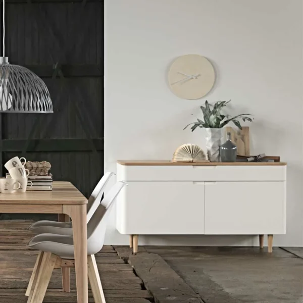 140x76x45 Türen Kommode Mit Schublade – Svessia 6