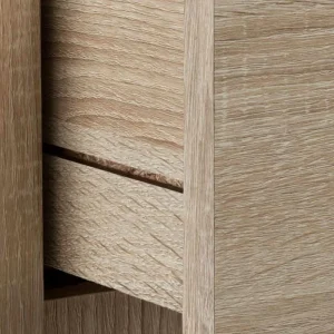 140x80x35 Sideboard In Holzoptik Sonoma-Eiche – Caroglu 13