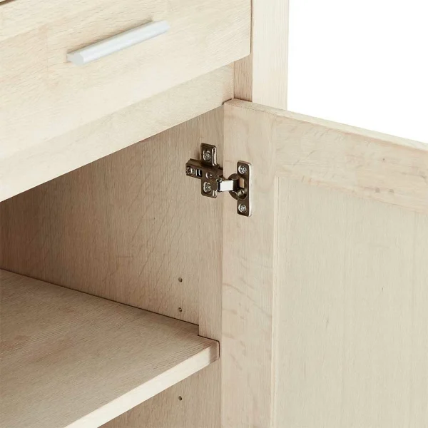 140x86x45 Kombi-Kommode In Eiche Geseift – Neclos 7
